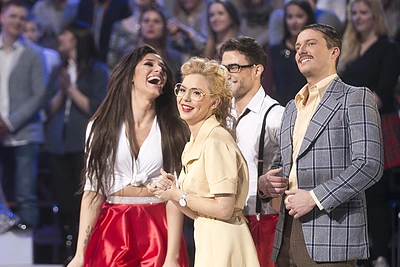 Dėl išlikimo šokių projekte susirungusios Monika Linkytė ir Agness Landau sulaukė staigmenos