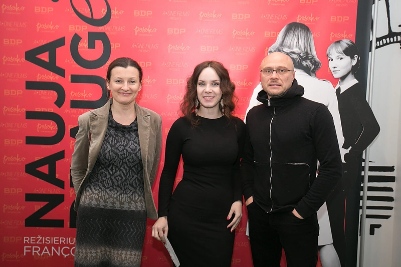 Inesa Kurklietytė, Valda Bičkutė ir Rolandas Boravskis