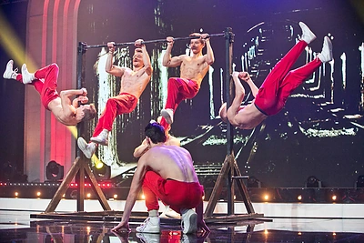 „Lietuvos talentų“ prizą – 15 tūkst. eurų – iškovojo gatvės gimnastai „Project Mayhem“