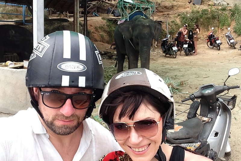 Julijos Maslinskajos-Ulvydienės atostogų Tailande akimirka