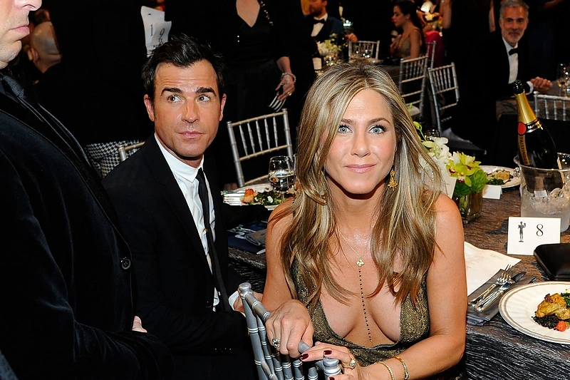 Justinas Theroux ir Jennifer Aniston