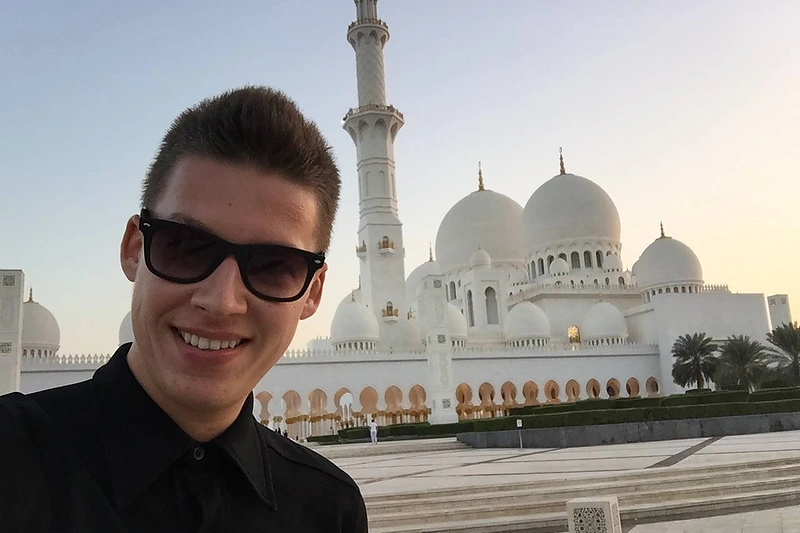 Rimvydas Širvinskas-Makalius Abu Dabyje