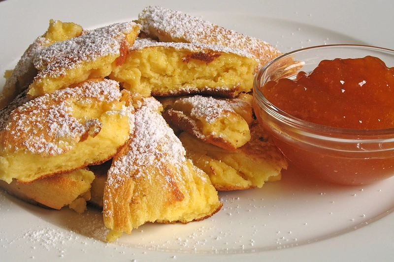 Austriški blyneliai „Kaiserschmarrn“
