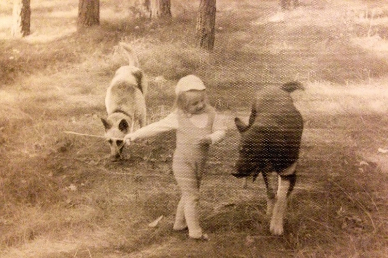 Giedrė Kilčiauskienė vaikystėje