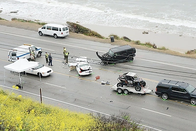 Bruce'o Jennerio sukelta avarija