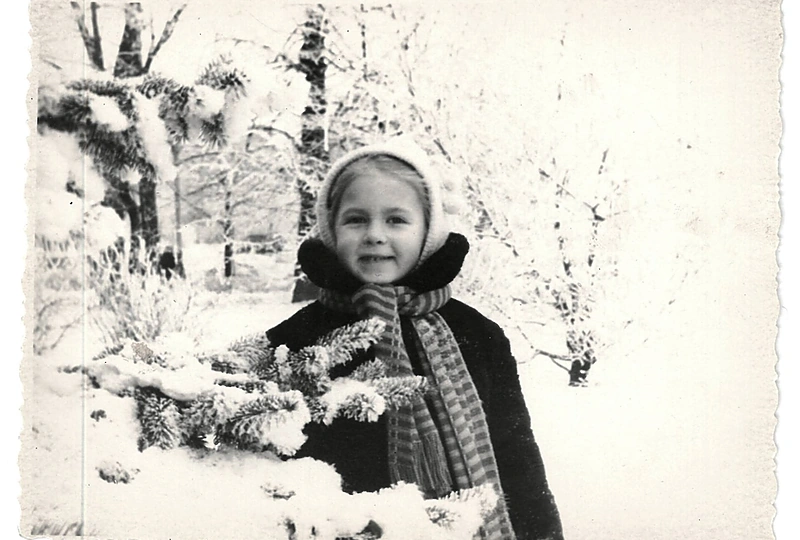 Audronė Bunikienė vaikystėje