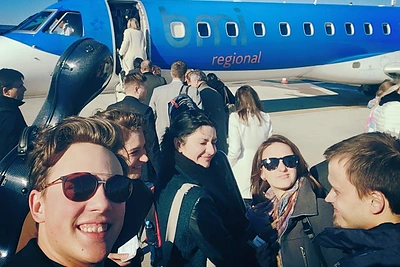 Martynas Levickis pasipiktino „Air Lituanica“: turėjo pirkti bilietą akordeonui