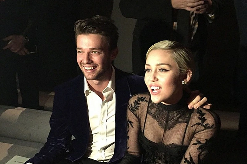 Miley Cyrus ir Patrickas Schwarzeneggeris