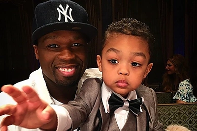 Reperio 50 Cent dvejų metų sūnus už modelio darbą gavo 700 tūkst. dolerių