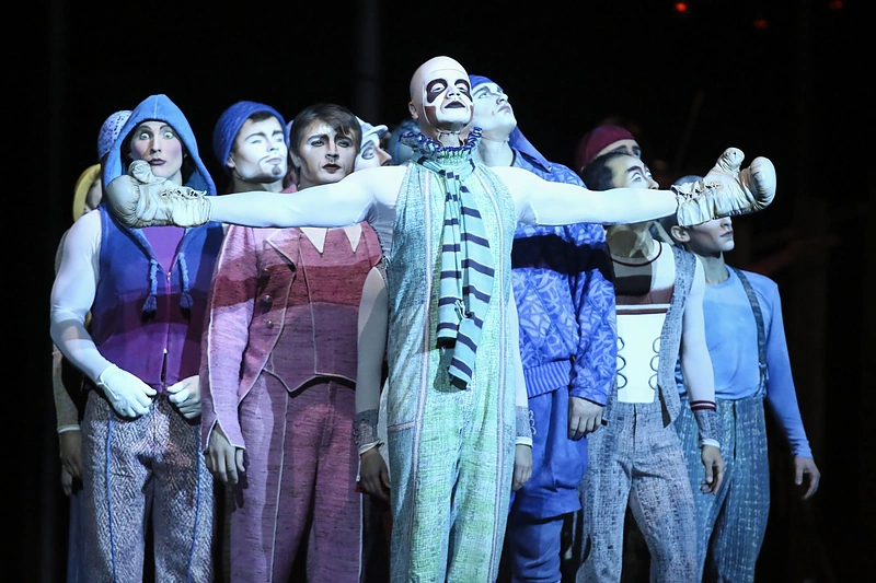 „Cirque du Soleil“ pasirodymo „Quidam“ akimirka