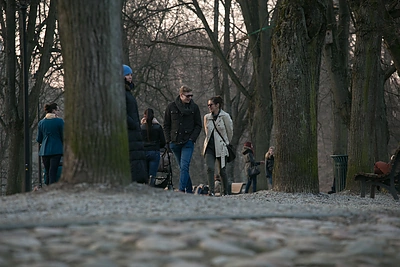 Eglė Skrolytė su draugu