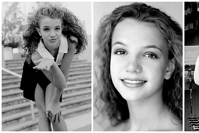 Archyviniai kadrai: 13-metės popprincesės Britney Spears fotosesija