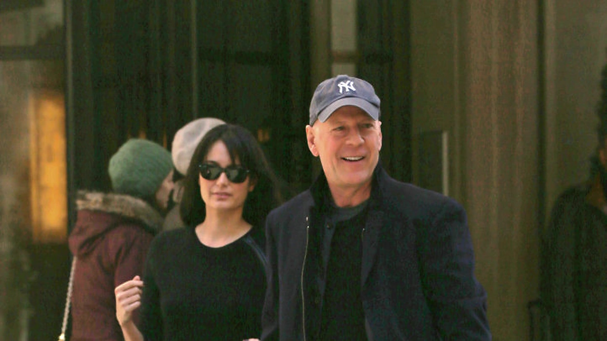 Bruce'as Willisas ir Emma Herming