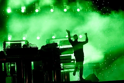 „The Chemical Brothers“ koncertas Švedijoje