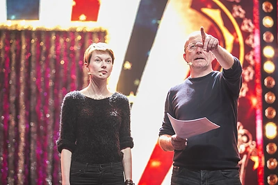 Beata Tiškevič-Hasanova ir Arūnas Valinskas