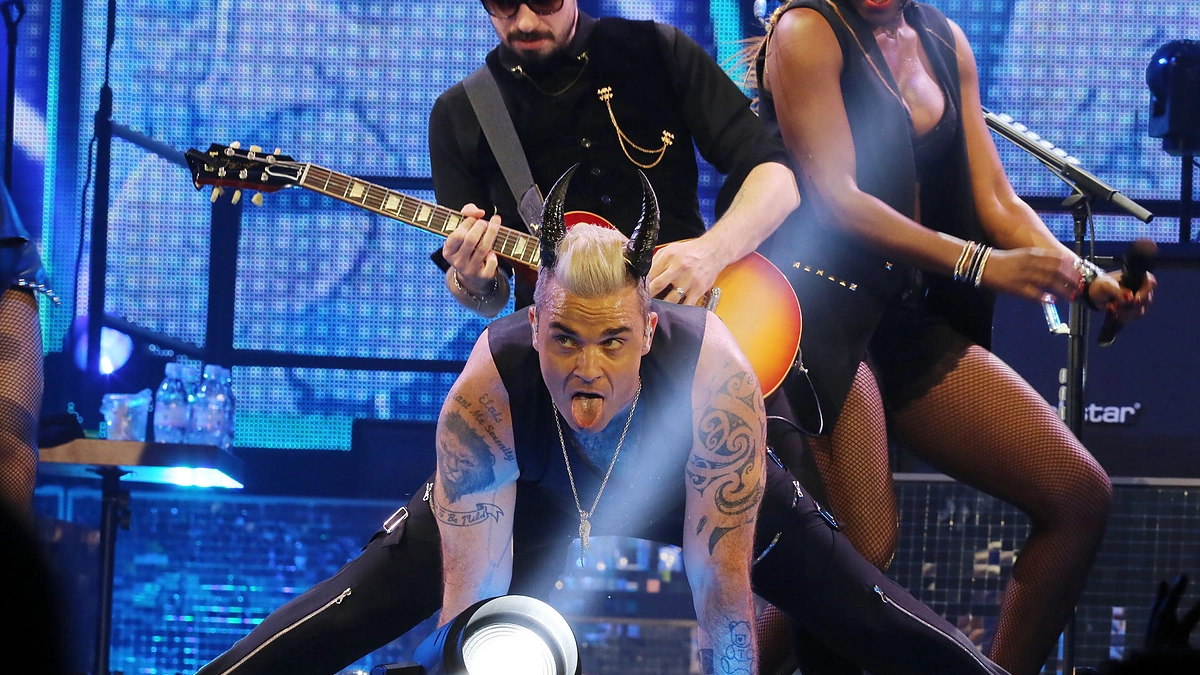 Robbie Williamso koncertas Kaune