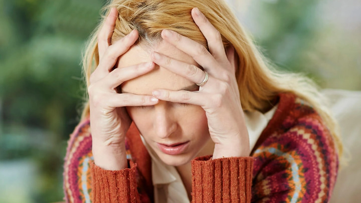 Susirūpinusi moteris