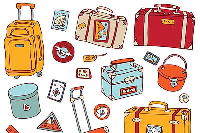 Klaidos, kraunantis lagaminą