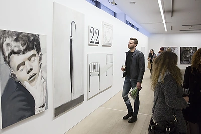 Parodos „Juodos rožės“ atidarymas