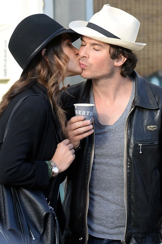 Nikki Reed ir Ianas Somerhalderis