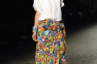 Stella McCartney mados namų kolekcijos modelis (Milanas)