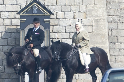 Paparaco kadras: 88-erių karalienė Elizabeth II neatsisako didžiausios savo aistros – jodinėjimo