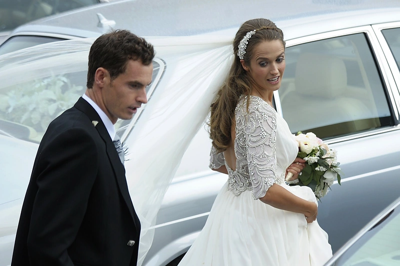 Andy Murray ir Kim Sears vestuvės