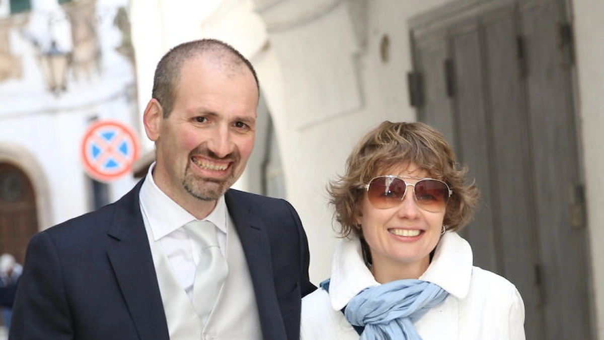 Nicola Zicari ir Eglė Digrytė savo vestuvių dieną