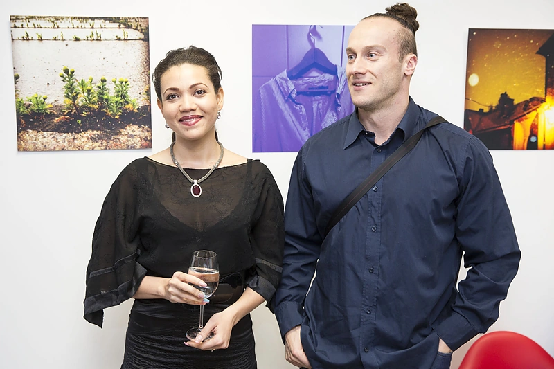 Andrius Pauliukevičius su žmona Ilka Adams