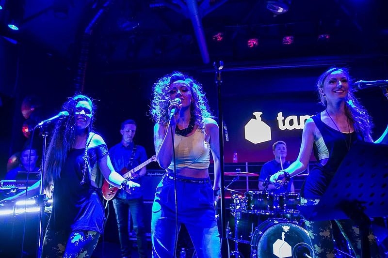 Baibos koncerto akimirka