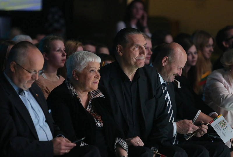 Veronika Povilionienė ir Algirdas Kaušpėdas