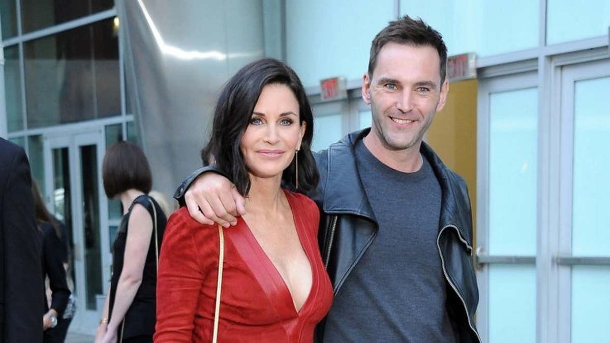 Courteney Cox ir Johnny McDaidas