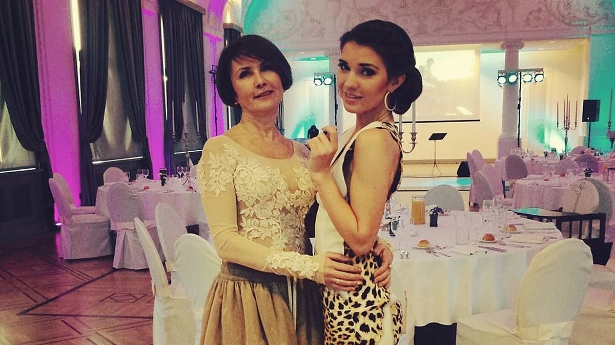 Urtė Šilagalytė su mama Jolanta