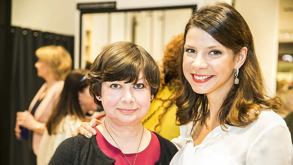 Karolina Liukaitytė su mama