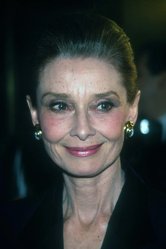 Aktorė Audrey Hepburn 1992-aisiais