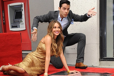 Sofia Vergara su sūnumi Manolo Gonzalezu