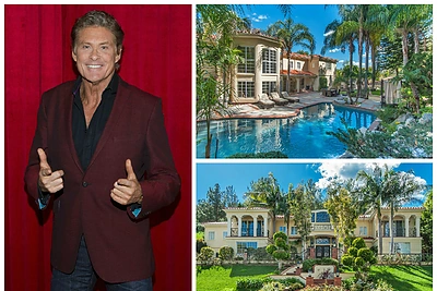 „Gelbėtojų“ žvaigždė Davidas Hasselhoffas parduoda prašmatnią vilą Los Andžele