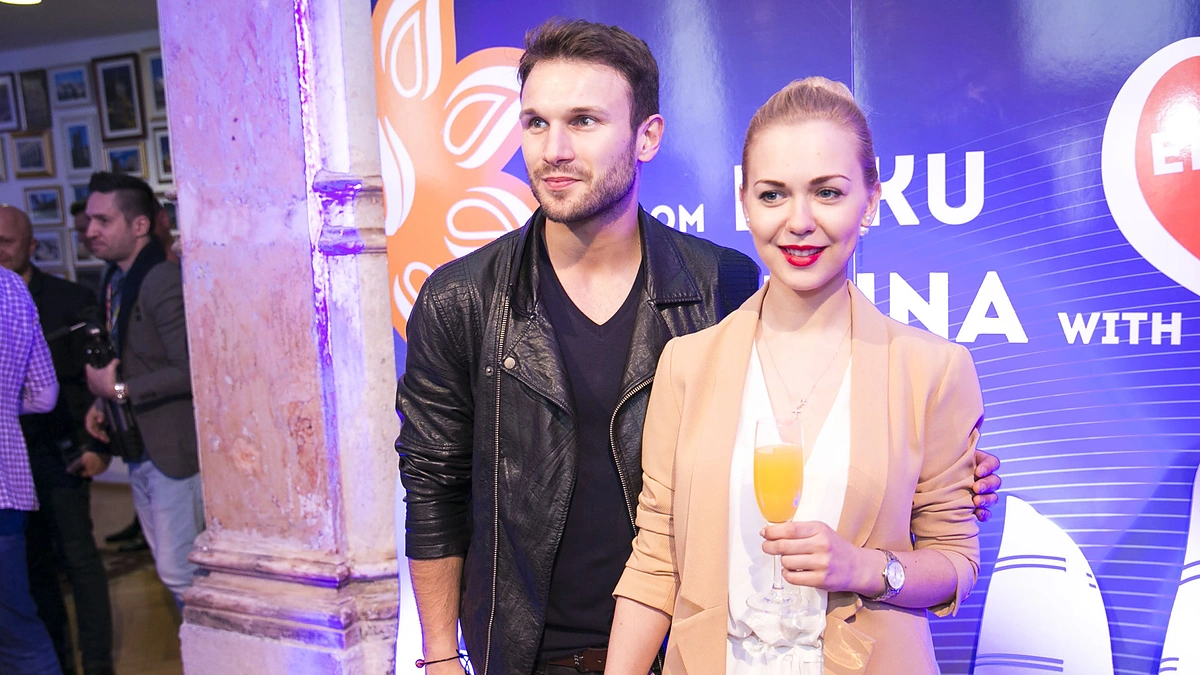 Vaidas Baumila ir Monika Linkytė