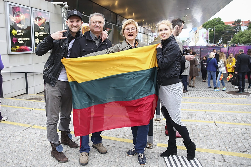 Vaido Baumilos šeima