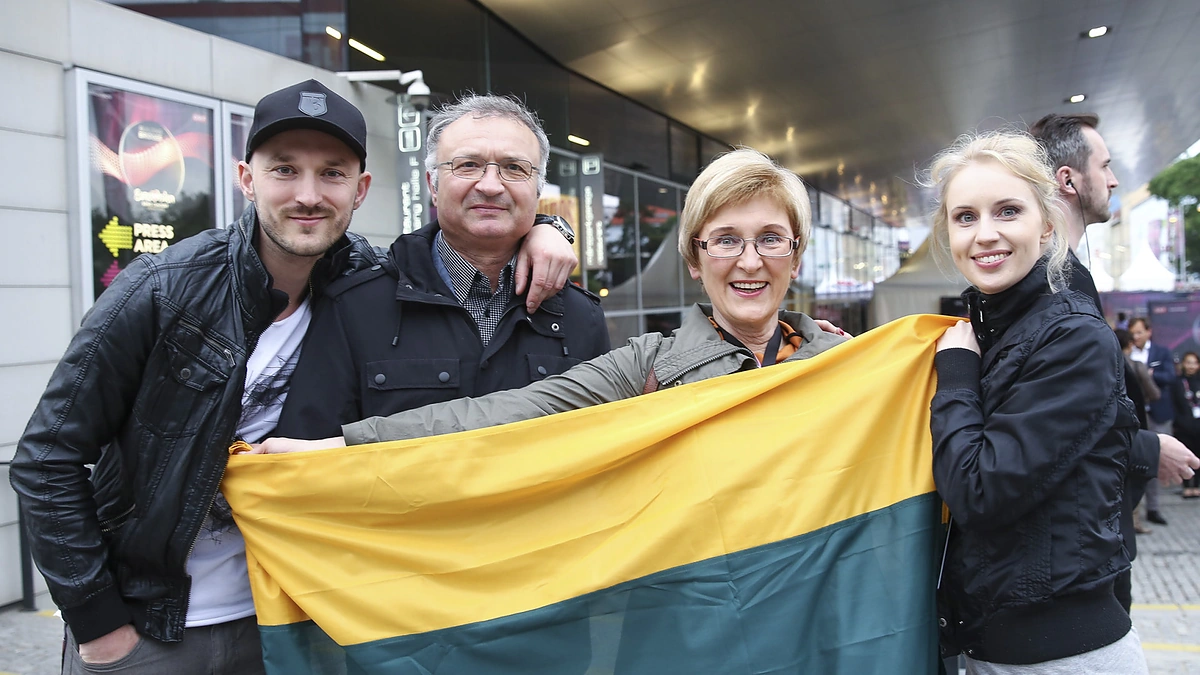 Vaido Baumilos šeima