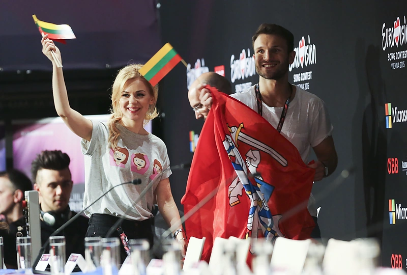 Monika Linkytė ir Vaidas Baumila