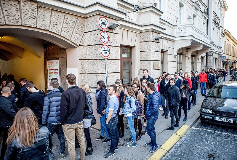 „Beissoul & Einiaus“ koncerto Vilniuje akimirka