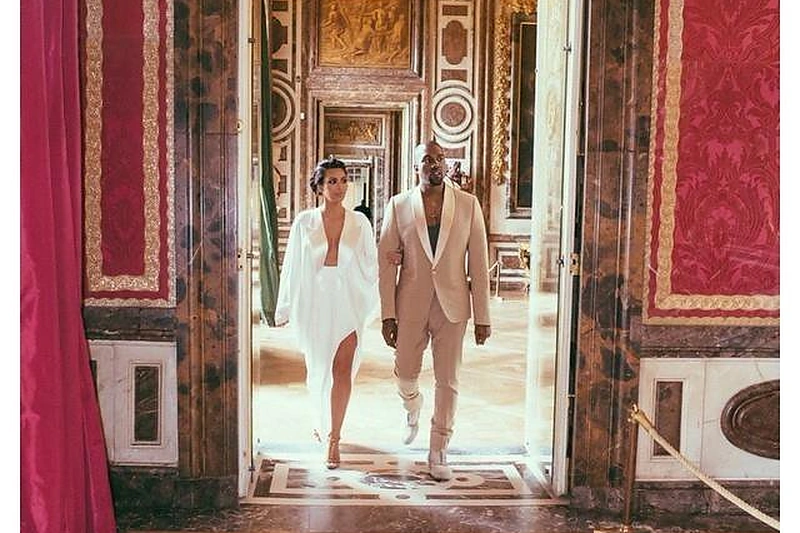Kim Kardashian ir Kanye Westas