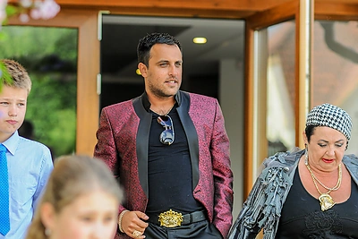 Dainų viešbučio atidaryme Šventojoje vakarojo ir Stasys Povilaitis, ir Radžis