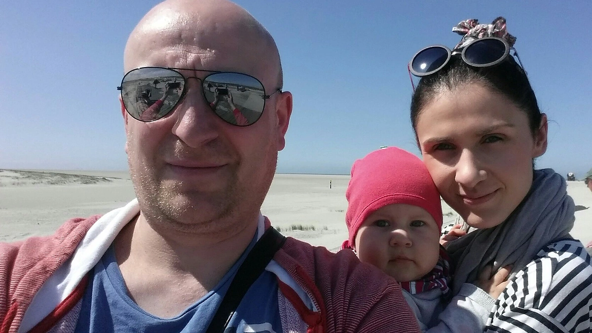 Ramūno, Robertos ir Elzės atostogų akimirka