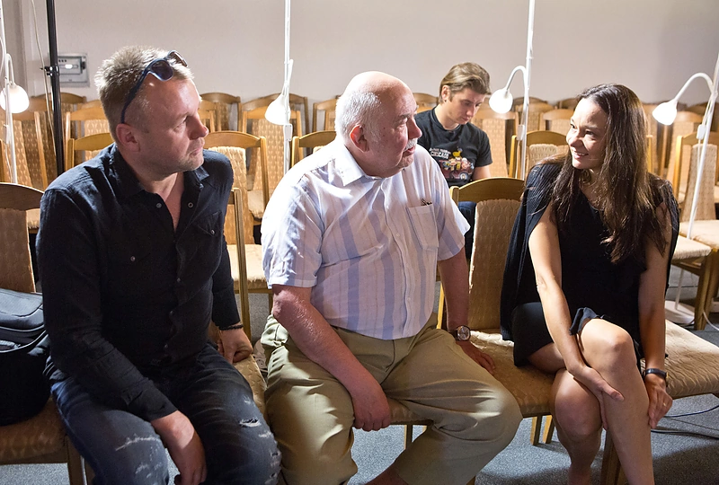 Saulius Urbonas, Donatas Katkus ir Eglė Špokaitė