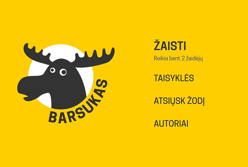 Tado Vidmanto sukurtas žaidimas „Barsukas“