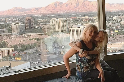 Simona Milinytė su mama Marija