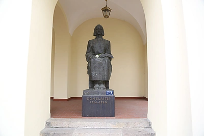 „Vilniaus kalbančių skulptūrų“ atidarymo akimirka