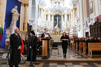 LSU diplomų įteikimo šventė